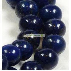 Ásványgyöngy gömb, 8 mm, Lápisz lazuli