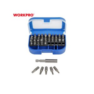 Bitkészlet Cr-V 31 db, Workpro Bitkészlet Cr-V 31 db, Workpro