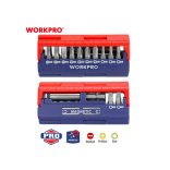 Bitkészlet Cr-V 13 db, Workpro