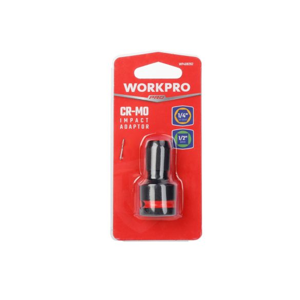 Átalakító adapter gyorsoldású 1/2"-1/4", Workpro