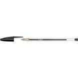 Golyóstoll, 0,32 mm, kupakos, BIC "Cristal Original", fekete