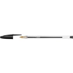   Golyóstoll, 0,32 mm, kupakos, BIC "Cristal Original", fekete