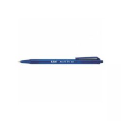   Golyóstoll, 0,32 mm, nyomógombos, BIC "Round Stic Clic", kék