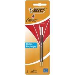 Golyóstollbetét, 0,32 mm, BIC "4 Colours", piros