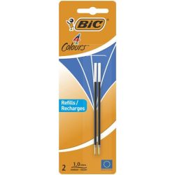 Golyóstollbetét, 0,32 mm, BIC "4 Colours", kék