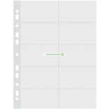 Névjegykártyatartó genotherm, lefűzhető, A4, 50 mikron, víztiszta, DONAU