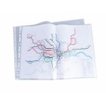 Genotherm, lefűzhető, A3, fekvő, 120 mikron, narancsos felület, DONAU