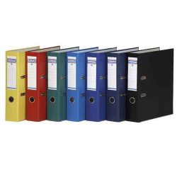   Iratrendező, 75 mm, A/4, PP/karton, élvédő sínnel, DONAU "Master"