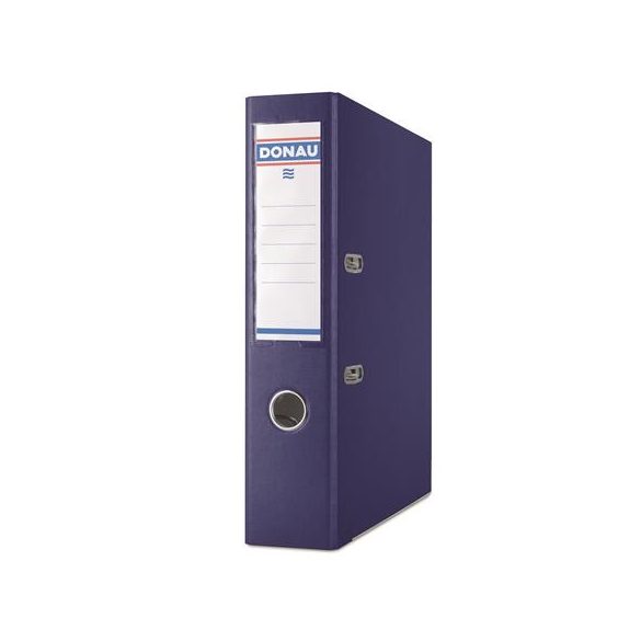 Iratrendező, 75 mm, A/4, PP, élvédő sínnel, DONAU "Premium"