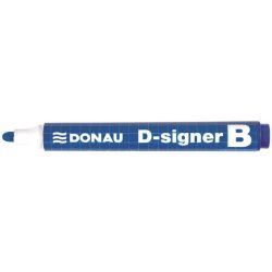   Táblamarker, 2-4 mm, kúpos, DONAU "D-signer B", kék