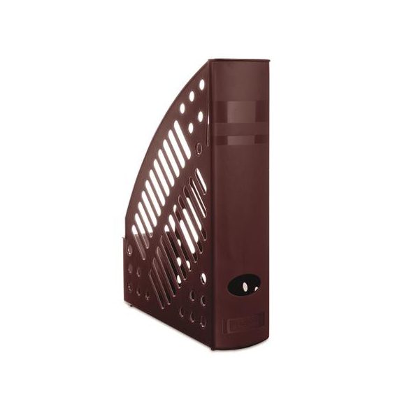 Iratpapucs, műanyag, 70 mm, DONAU, vörös