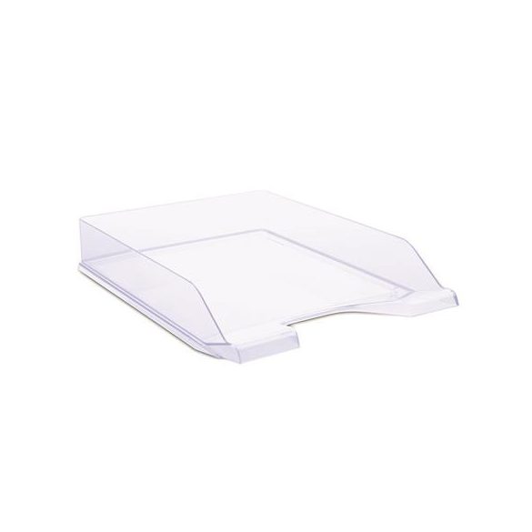 Irattálca, műanyag, DONAU, áttetsző