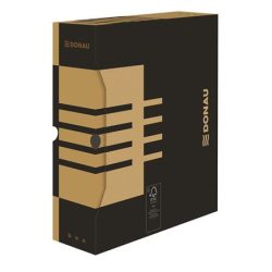 Archiváló doboz, A/4, 100 mm, karton, DONAU, színes