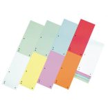 Elválasztócsík, karton, DONAU, vegyes színek