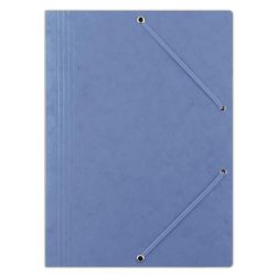 Gumis mappa, prespán, A/4, DONAU "Premium", kék