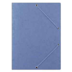 Gumis mappa, prespán, A/4, DONAU "Premium", kék