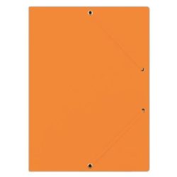   Gumis mappa, prespán, A/4, DONAU "Premium", narancssárga