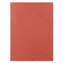 Gumis mappa, prespán, A/4, DONAU "Premium", piros