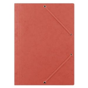 Gumis mappa, prespán, A/4, DONAU "Premium", piros