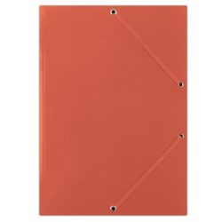 Gumis mappa, karton, A/4, DONAU "Standard", piros