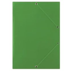 Gumis mappa, karton, A/4, DONAU "Standard", zöld