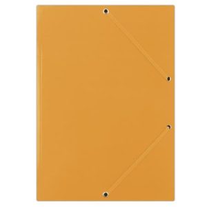 Gumis mappa, karton, A/4, DONAU "Standard", narancssárga