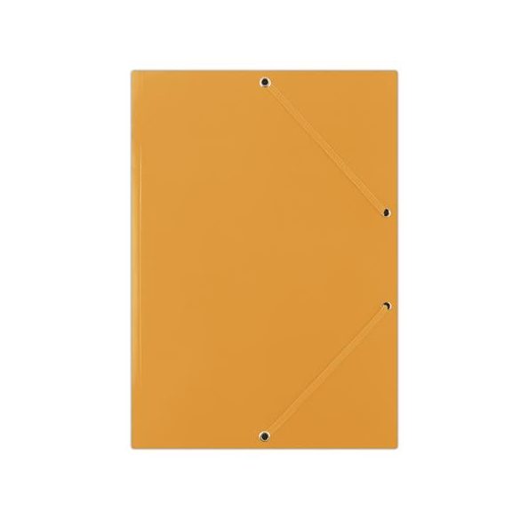 Gumis mappa, karton, A/4, DONAU "Standard", narancssárga