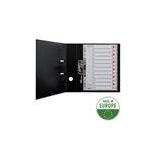 Regiszter, műanyag, A/4, 1-12, ESSELTE, szürke