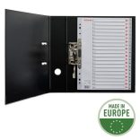 Regiszter, műanyag, A/4, 1-20, ESSELTE, szürke