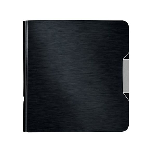 Iratrendező, 82 mm, A4, PP, LEITZ "180 Active Style", szaténfekete