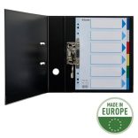 Regiszter, műanyag, A/4, 6 részes, ESSELTE