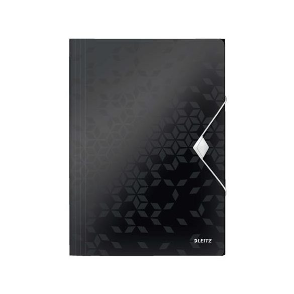 Gumis mappa, PP, A/4, LEITZ "Wow"