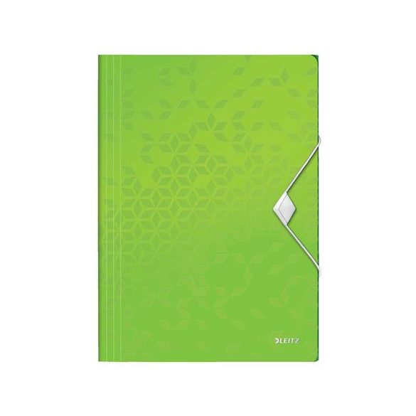 Gumis mappa, PP, A/4, LEITZ "Wow"