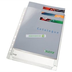   Genotherm, lefűzhető, A4, 170 mikron, narancsos felület, 20 mm, LEITZ "Jumbo"