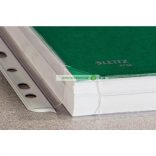 Genotherm, lefűzhető, A4, 170 mikron, narancsos felület, 20 mm, LEITZ "Jumbo"