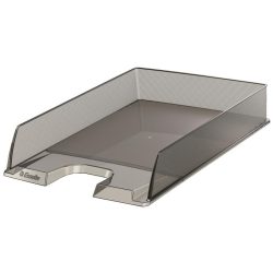   Irattálca, műanyag, ESSELTE "Europost", füstszínű