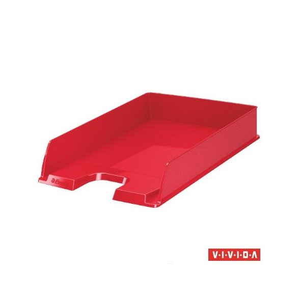 Irattálca, műanyag, ESSELTE "Europost", Vivida piros