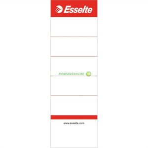 Cserecímke, iratrendezőhöz, kétoldalas, 50x158 mm, ESSELTE, fehér