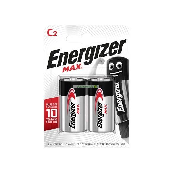 Elem, C baby, 2 db, ENERGIZER "Max"