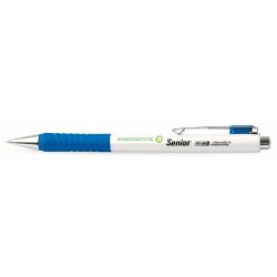   Golyóstoll, 0,4 mm, nyomógombos, FLEXOFFICE "Senior", kék