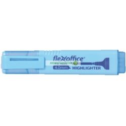Szövegkiemelő, 1-4 mm, FLEXOFFICE "HL05", kék