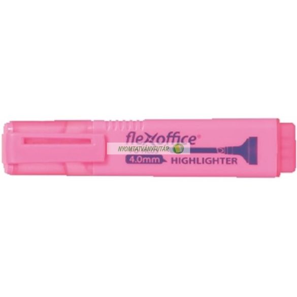 Szövegkiemelő, 1-4 mm, FLEXOFFICE "HL05", sárga