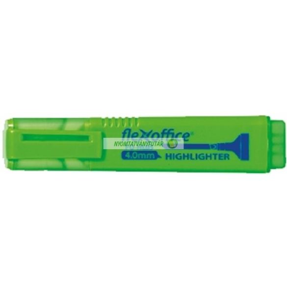 Szövegkiemelő, 1-4 mm, FLEXOFFICE "HL05", sárga