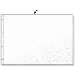   Genotherm, lefűzhető, A3, 80 mikron, narancsos felület, fekvő, REXEL