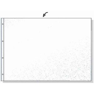 Genotherm, lefűzhető, A3, 80 mikron, narancsos felület, fekvő, REXEL