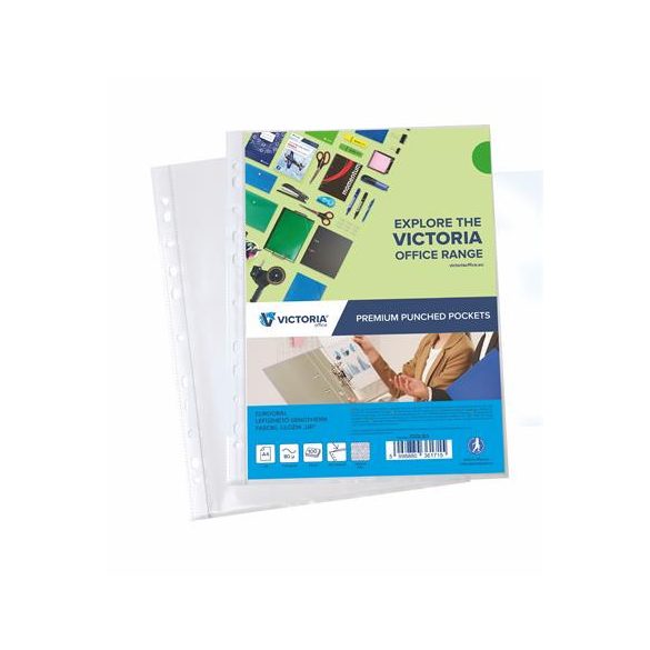 Genotherm, lefűzhető, A/4, 80 mikron, narancsos felület, VICTORIA