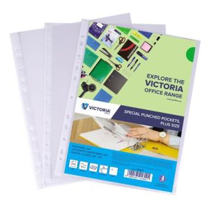 Genotherm, lefűzhető, A4+, 55 mikron, víztiszta, VICTORIA OFFICE