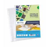 Genotherm, lefűzhető, A/4, 50 mikron, víztiszta, VICTORIA