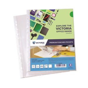 Genotherm, lefűzhető, A/4, 80 mikron, víztiszta, VICTORIA