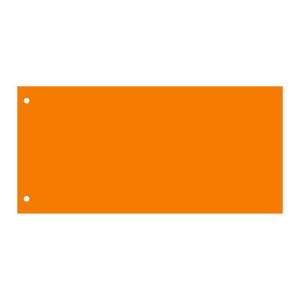 Elválasztócsík, karton, VICTORIA, narancssárga